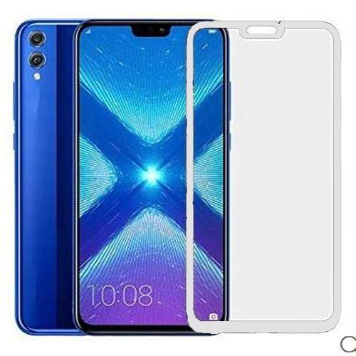 Защитное стекло Full-Screen для Huawei Honor 8X белый - фото 1 - id-p85396897