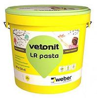 Шпаклевка готовая Vetonit LR pasta (РФ), 20 кг