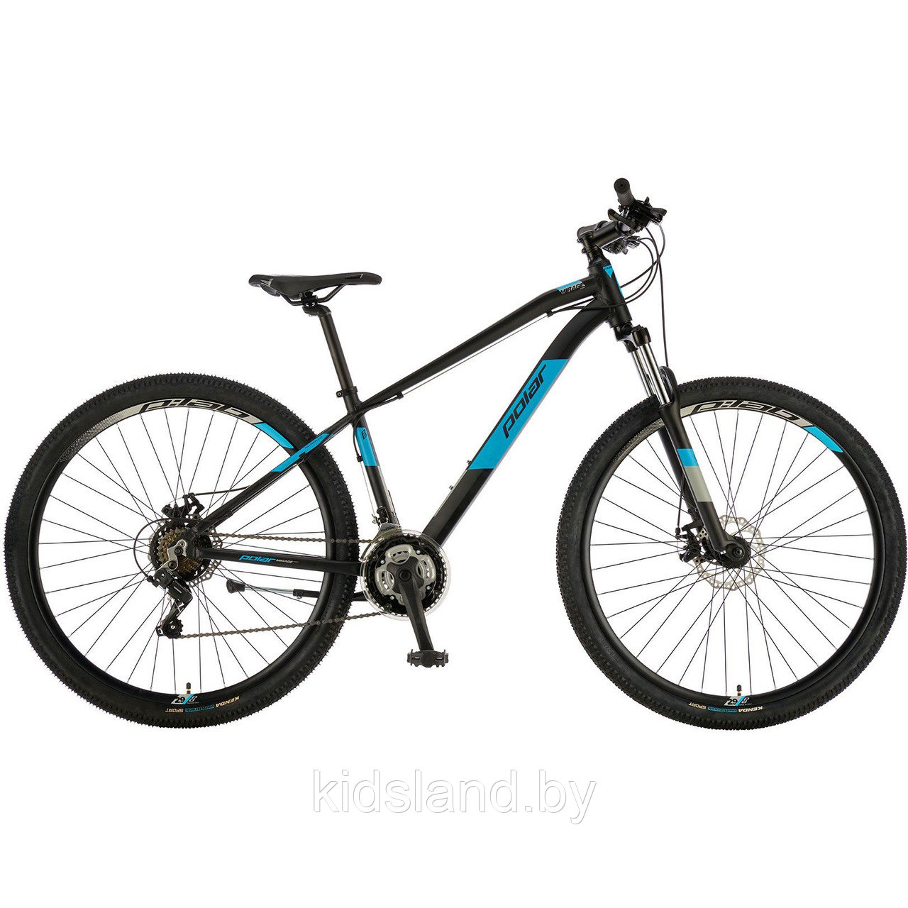 Велосипед Polar Mirage Sport XL 29" (черно-синий) - фото 1 - id-p179358676