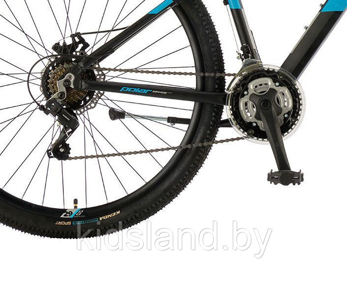 Велосипед Polar Mirage Sport L 29" (черно-синий) - фото 3 - id-p179358936