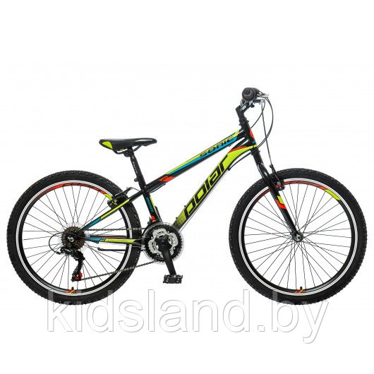 Велосипед Polar Sonic 24"  (черно-зеленый), фото 1