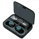Беспроводные Bluetooth наушники с микрофоном и внешним аккумулятором TWS V 5.1 F9, фото 4