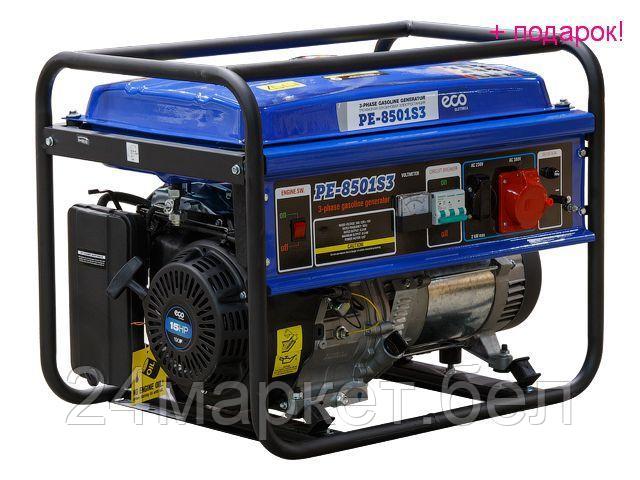 Бензиновый генератор ECO PE-8501S3 - фото 1 - id-p179360159