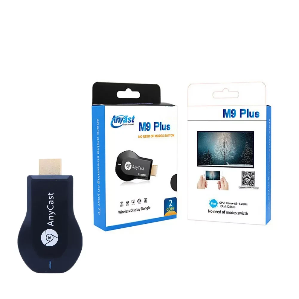 Беспроводной ТВ адаптер (WiFi ресивер) AnyCAST M9 Plus - фото 1 - id-p149438690