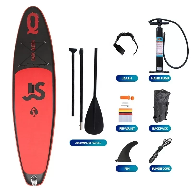 Прокат Доска SUP Board надувная (Сап Борд) JS Dark Queen 335 (RQ335) 11' (335см) - фото 1 - id-p179377990