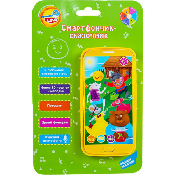 Обучающая игрушка Телефон Сказочник музыкальная - фото 1 - id-p179379215