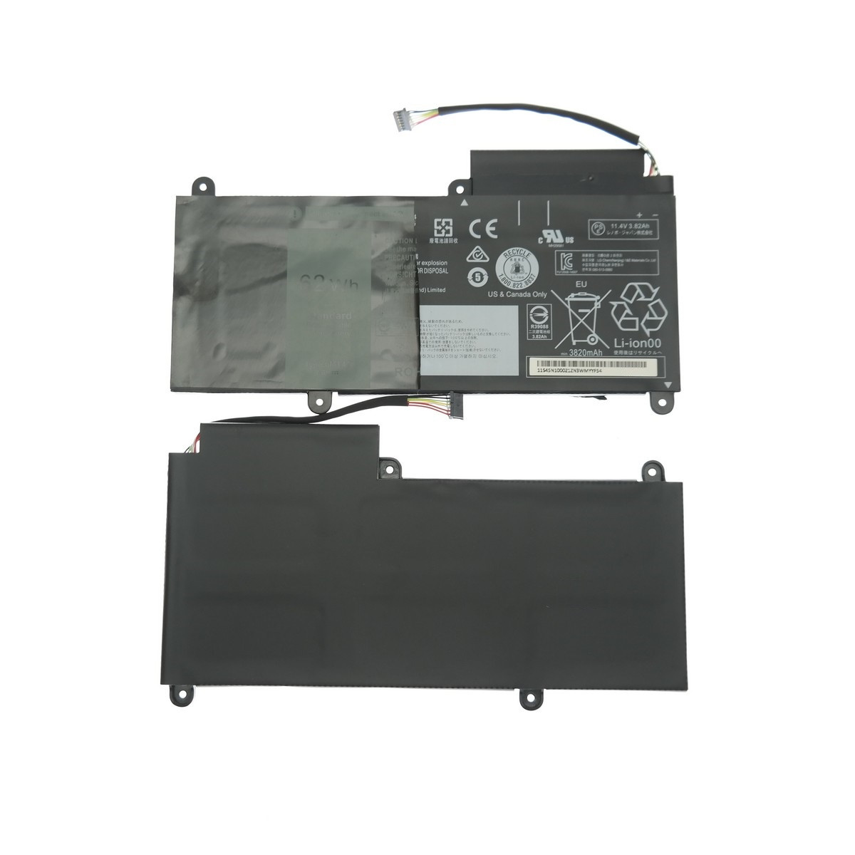 3ICP7/38/65-2 45N1754 45N1755 батарея для ноутбука li-pol 11,4v 4200mah черный