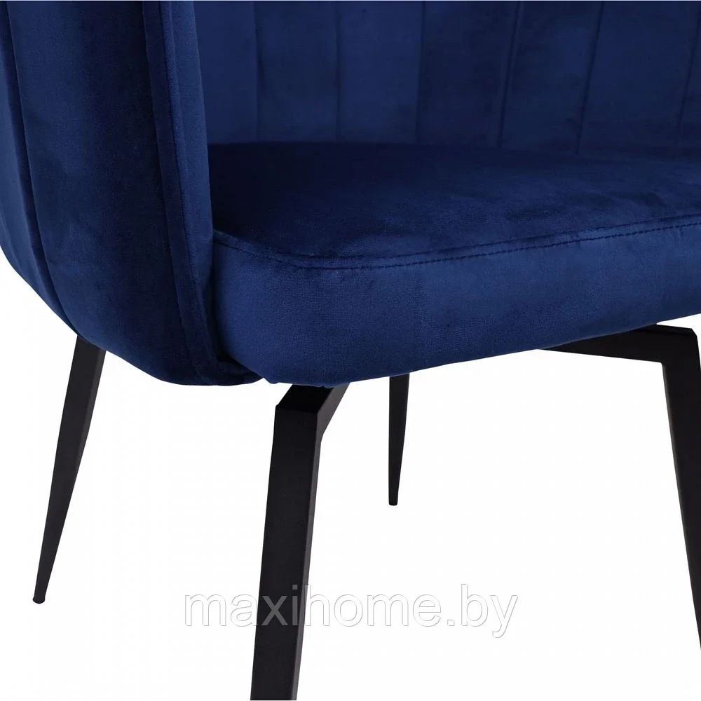 Кресло поворотное MELON МЕЛОН Синий велюр - фото 4 - id-p179409390