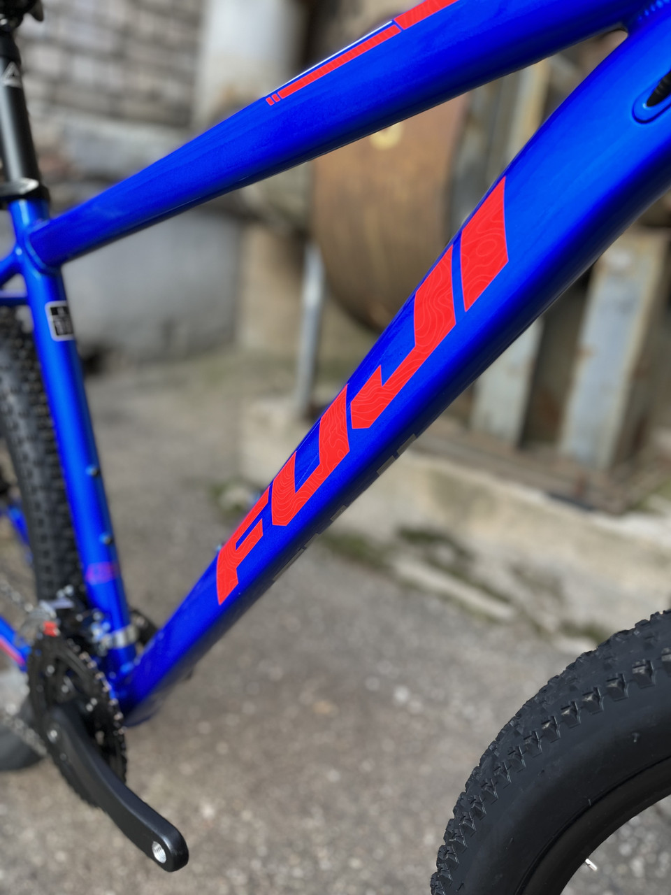 Велосипед Fuji Nevada MTB 29 4.0 LTD A2-SL 2021 голубой металлический - фото 4 - id-p171337007