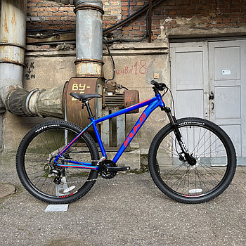 Велосипед Fuji Nevada MTB 29 4.0 LTD A2-SL 2021 голубой металлический