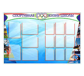 Информационный стенд "Спортивная жизнь школы"