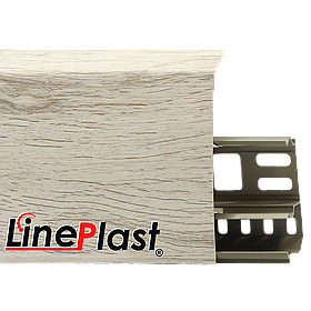 Плинтус напольный LS003 Амендола 85*22*2200мм LINE PLAST