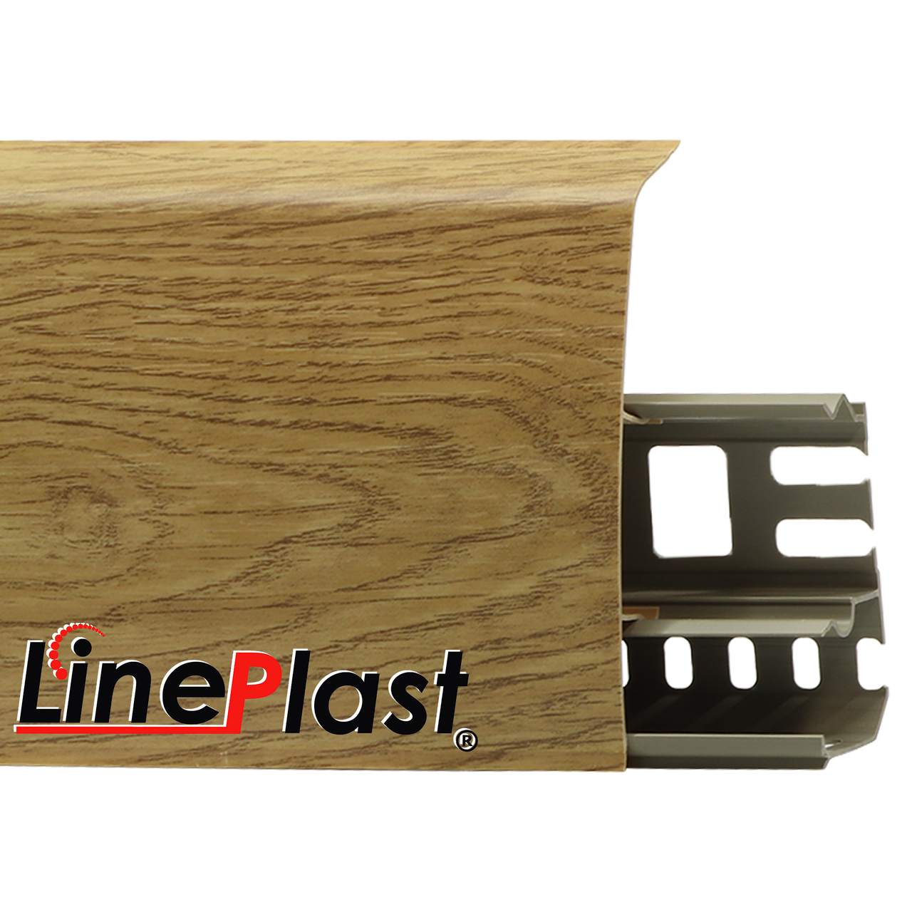 Плинтус напольный LS025 Анегре 85*22*2200мм LINE PLAST