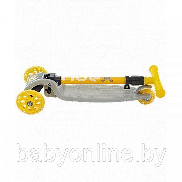 Самокат трёхколёсный Ridex Loop складной mini желтый - фото 7 - id-p179422709
