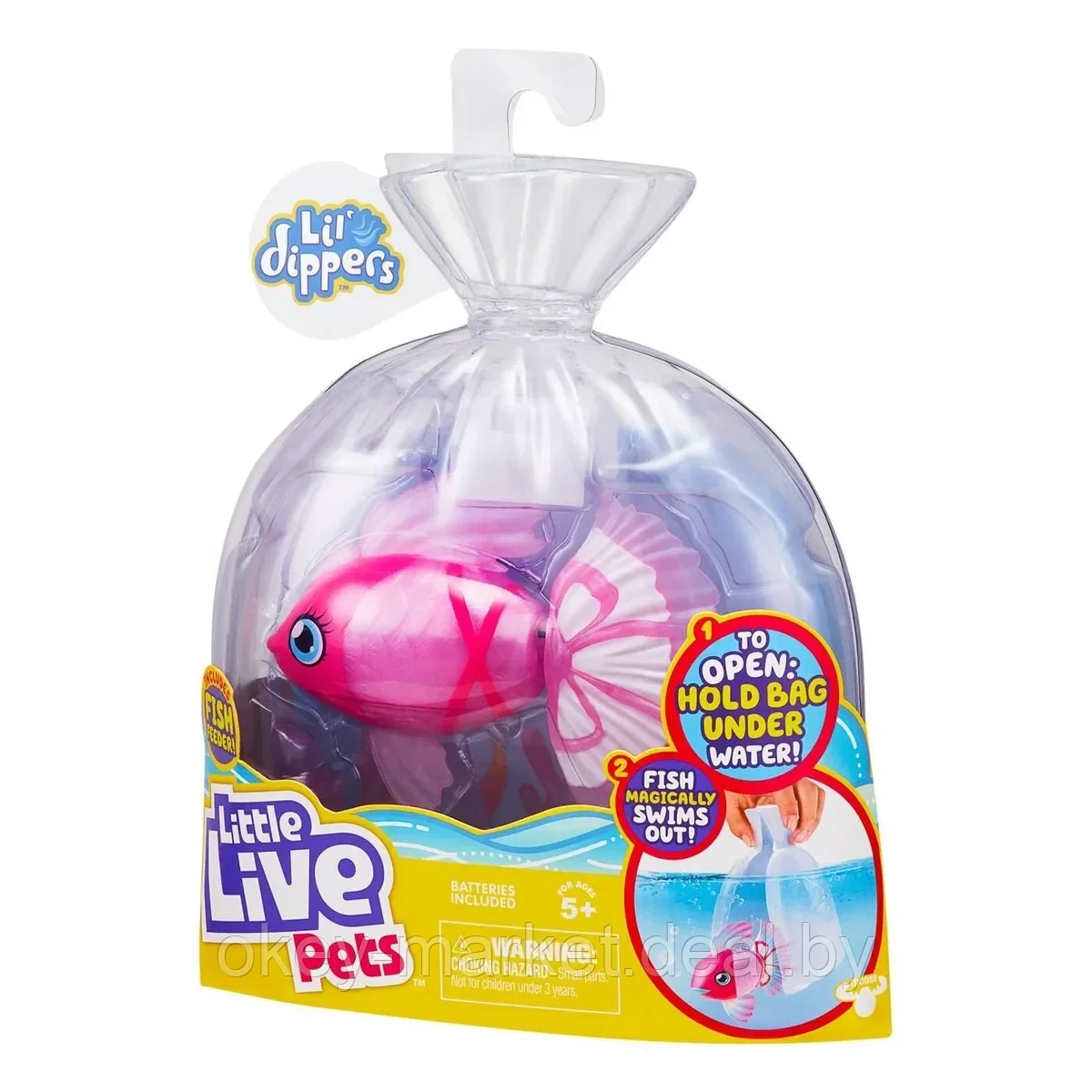 Интерактивная игрушка Little Live Pets Волшебная рыбка - фото 4 - id-p179423373