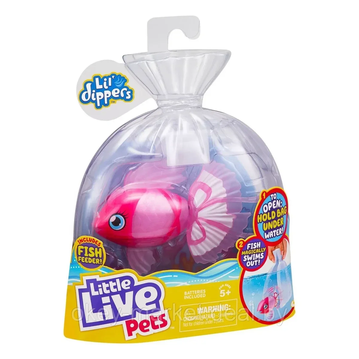 Интерактивная игрушка Little Live Pets Волшебная рыбка - фото 1 - id-p179423373