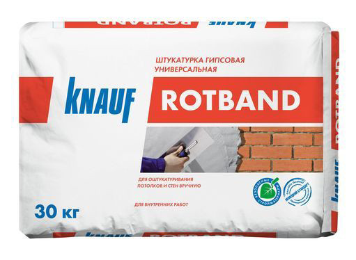 Штукатурка гипсовая ROTBAND KNAUF (30 кг), РБ