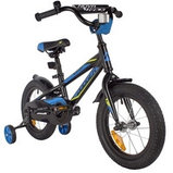 Детский велосипед Novatrack Dodger 14 2022 145ADODGER.BK22 (черный), фото 3