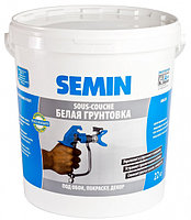 Грунт-краска SEMIN SOUS-COUCHE AIRLESS (Белая крышка) РФ, 22 кг грунт semin белая крышка Грунт-краска SEMIN SOUS-COUCHE AIRLESS (Белая крышка) РФ, 22 кг