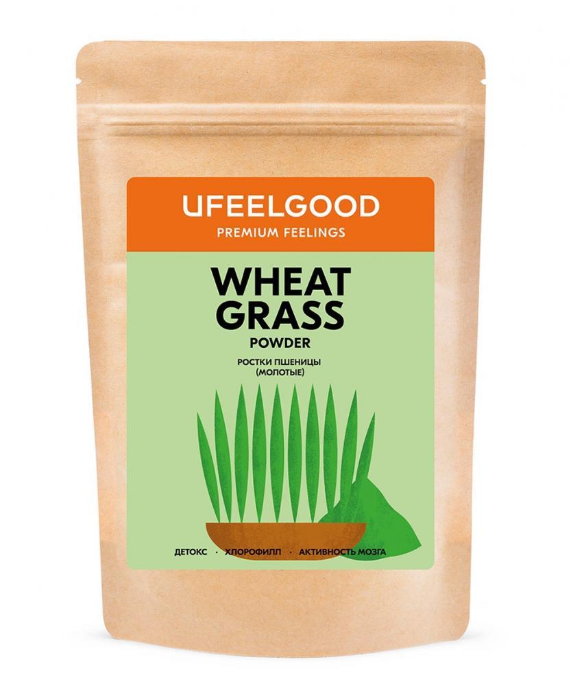 Витграсс молотые ростки пшеницы 200 гр Ufeelgood