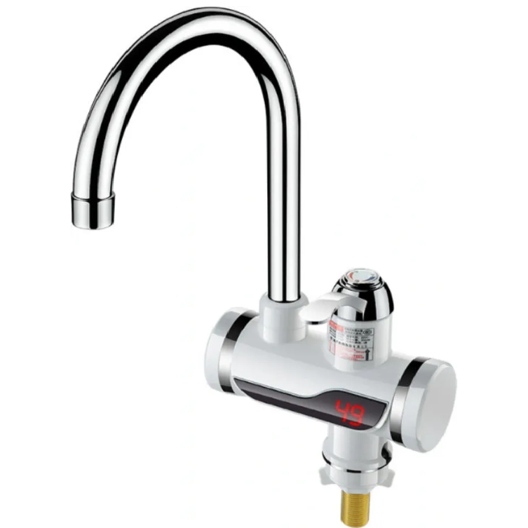 Электрический кран-водонагреватель с дисплеем Instant Electic Heating Water Faucet - фото 4 - id-p179431454