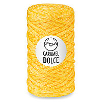 Шнур для вязания полиэфирный Caramel DOLCE 4 мм цвет манго