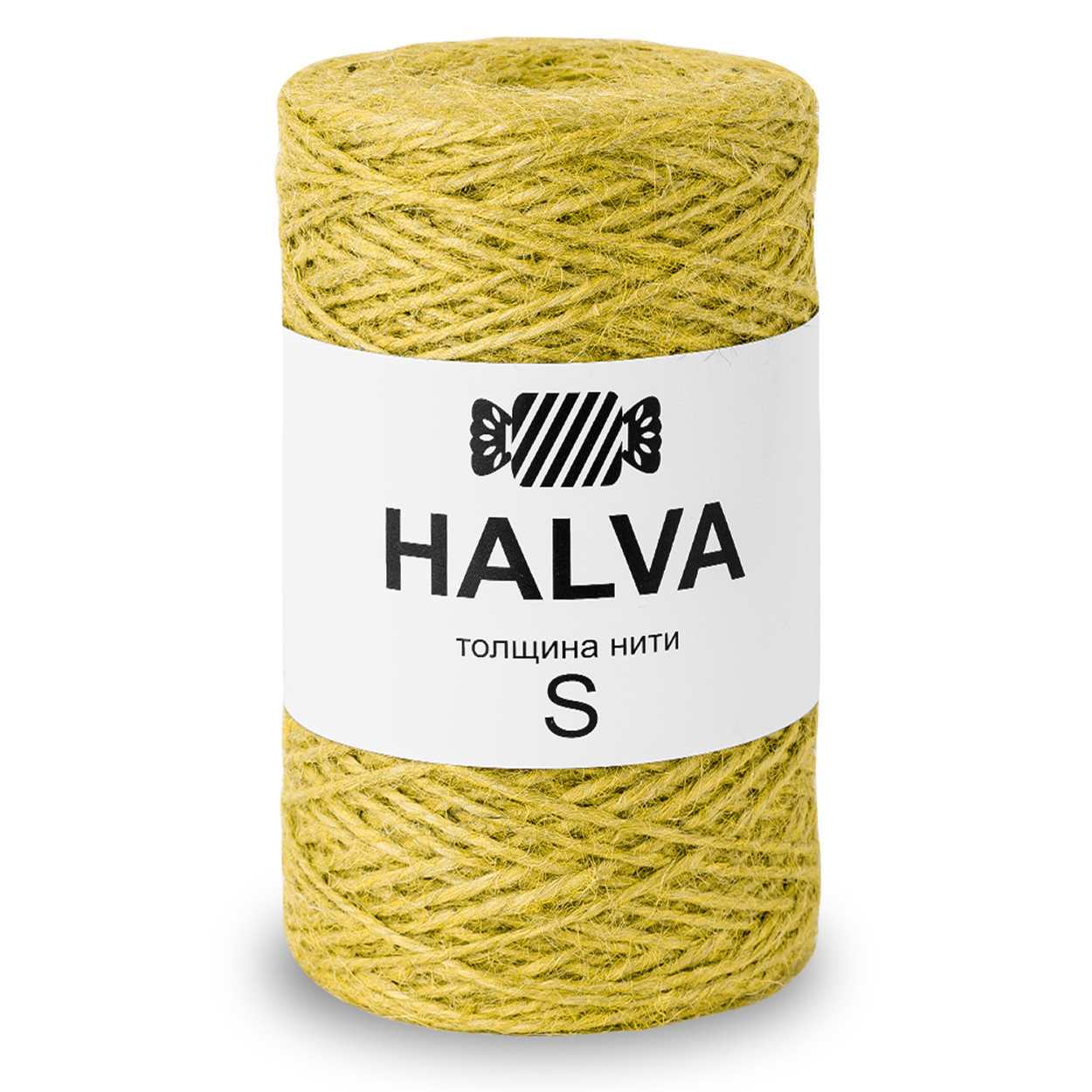 Джутовая пряжа HALVA толщина S цвет лимонад: продажа, цена в Могилеве ...