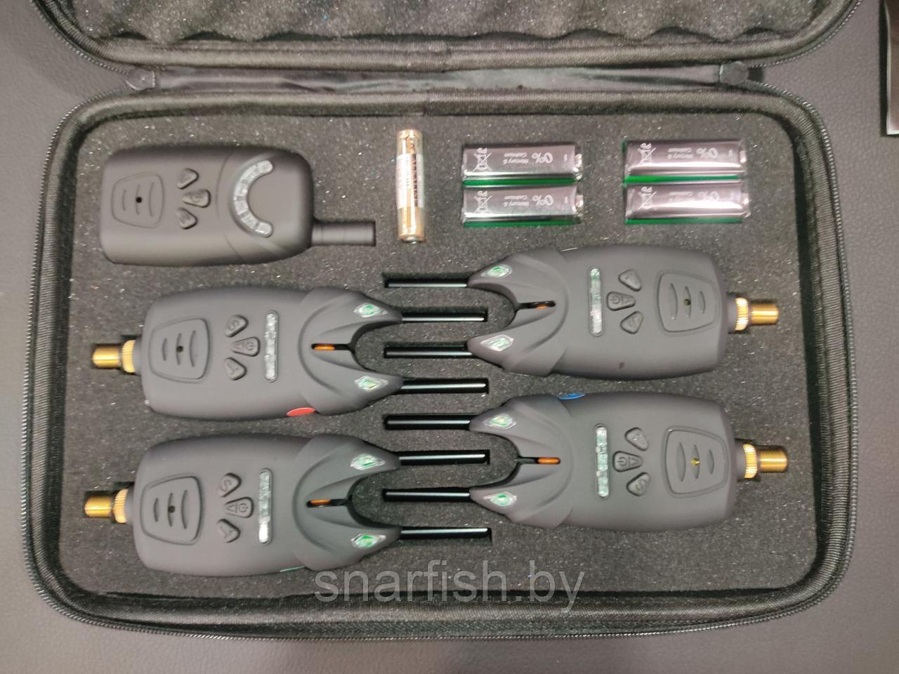 Набор сигнализаторов в сумке 4 шт. + пейджер - фото 1 - id-p179437472