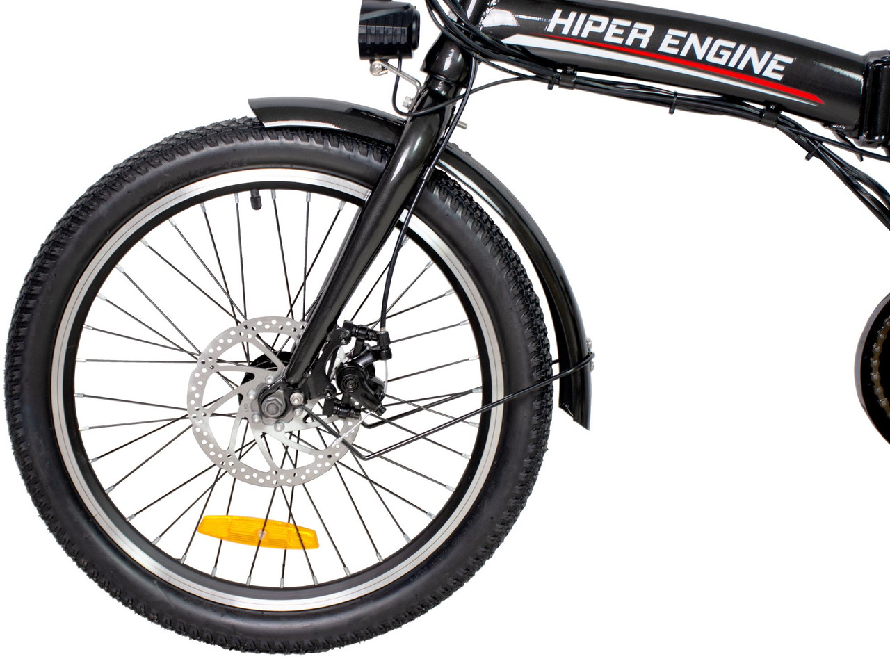 Электровелосипед Hiper Engine BF203 2022 (графитовый) - фото 3 - id-p179451207