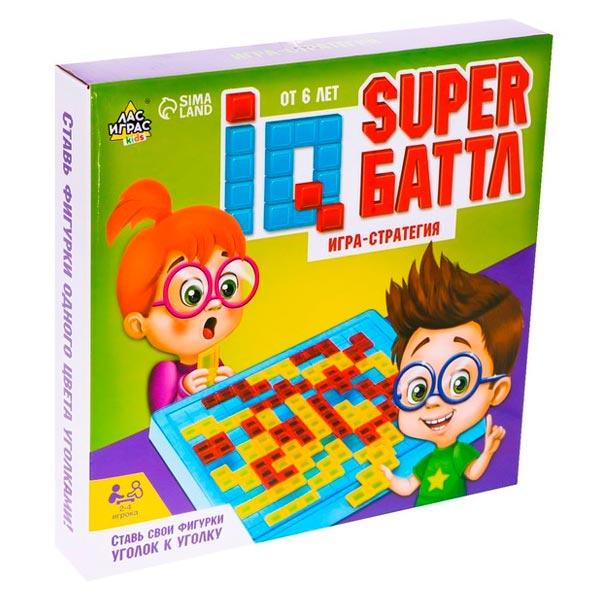 Стратегическая настольная игра ЛАС ИГРАС KIDS IQ баттл - фото 3 - id-p179451632