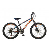 Велосипед Polar Sonic FS 24 D"  (черно-оранжевый)