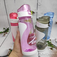 Фитнес-бутылка для воды Sport с ситечком, 500 мл Фиолетовая