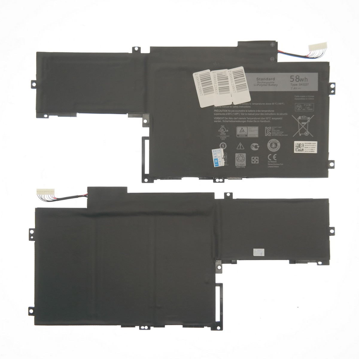 Батарея для ноутбука Dell Inspiron 14 7000 14 7437 14-7437 14HD-1508 li-pol 7,4v 58wh черный