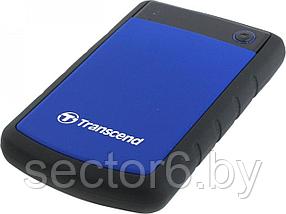 Накопитель TRANSCEND StoreJet 25H3 TS1TSJ25H3B USB3.0 Portable 2.5"  HDD  1Tb EXT  (RTL) TRANSCEND TS1TSJ25H3B