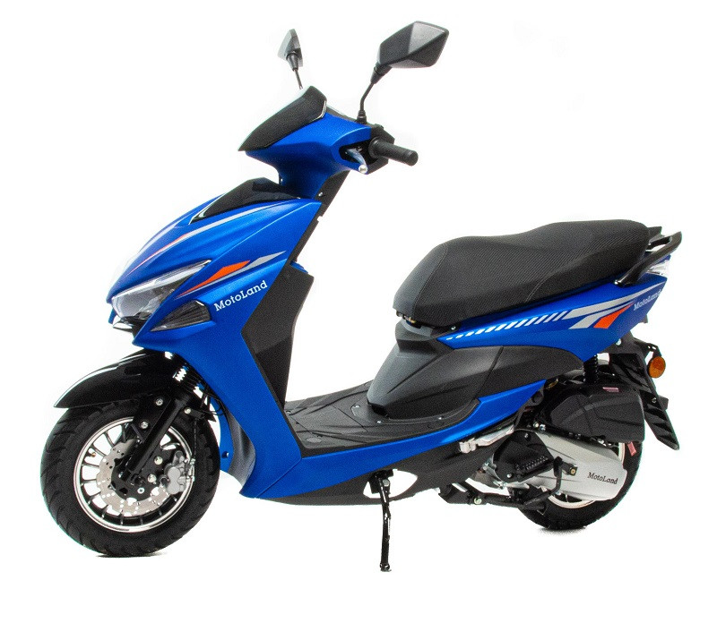 Скутер Motoland FC 150 (WY150) синий (2022г.), фото 1