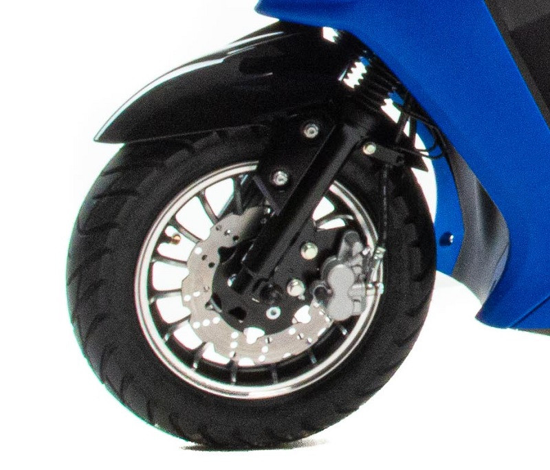 Скутер Motoland FC 150 (WY150) синий (2022г.) - фото 2 - id-p179454056