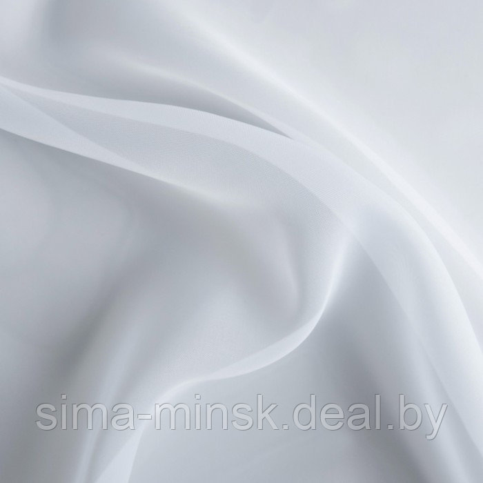 Комплект штор «Шелби», размер 2х145х175 см, цвет белый - фото 3 - id-p179459745