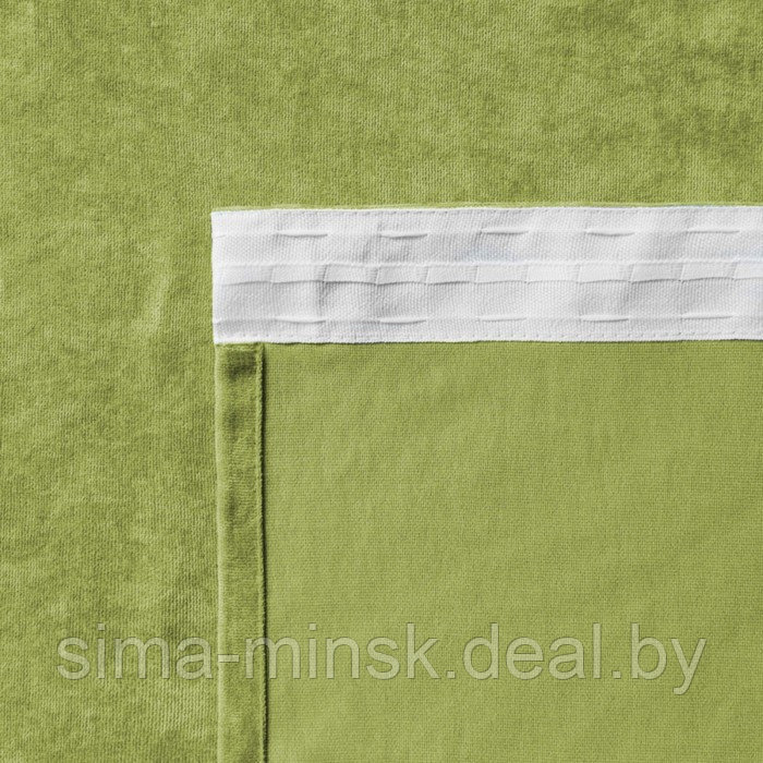Комплект штор «Тина», размер 2х145х270 см, цвет зеленый - фото 3 - id-p179459767