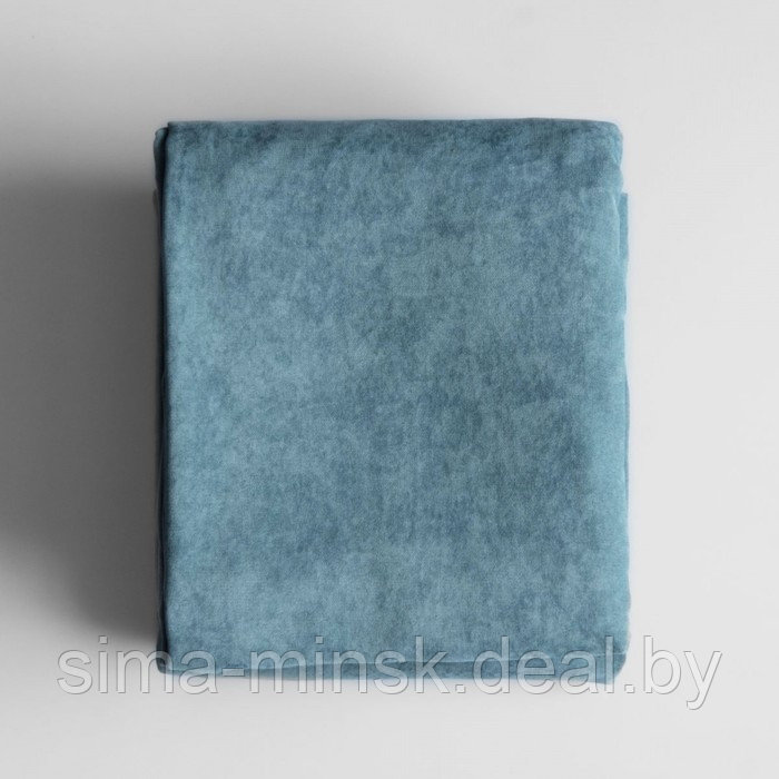 Комплект штор «Тина», размер 2х200х270 см, цвет голубой - фото 4 - id-p179459905