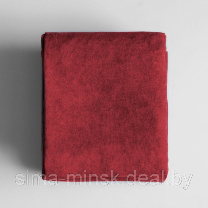 Комплект штор «Тина», размер 2х200х270 см, цвет красный - фото 4 - id-p179459910