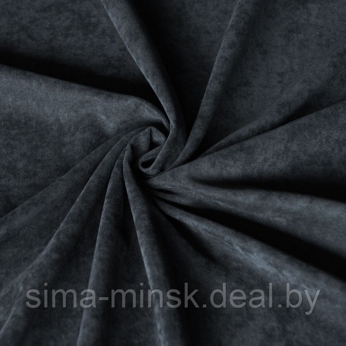 Комплект штор «Тина», размер 2х200х270 см, цвет черный - фото 2 - id-p179459920