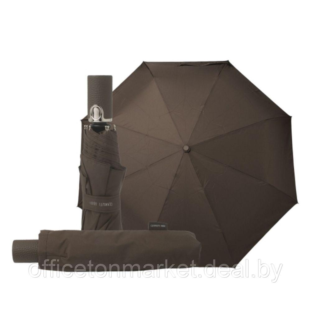 Зонт складной "Hamilton Taupe", коричневый