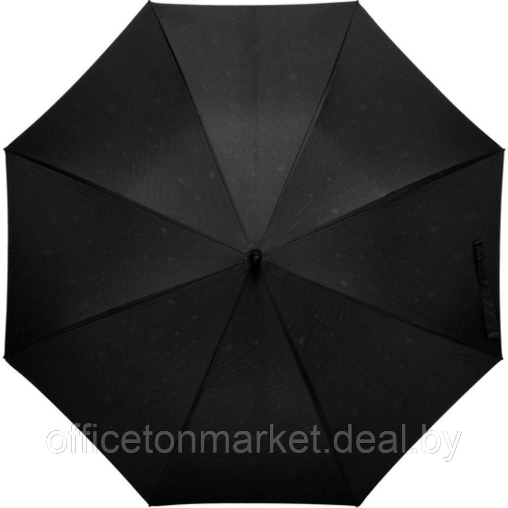 Зонт-трость "GP-54-R Капли дождя", 120 см, черный, темно-синийсиний - фото 2 - id-p173822618