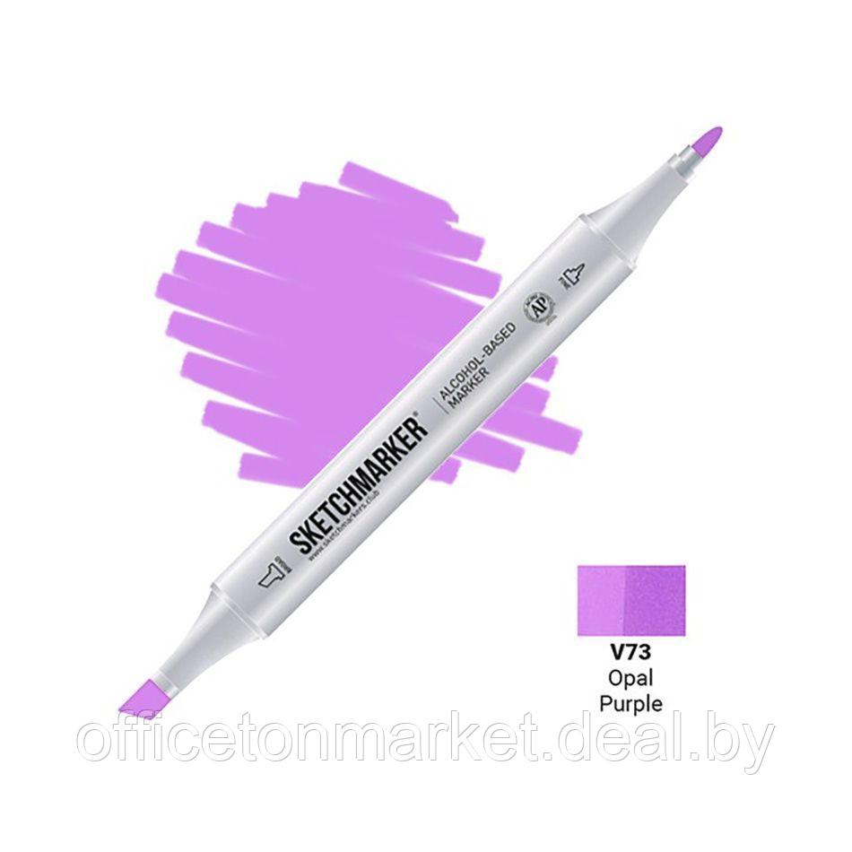 Маркер перманентный двусторонний "Sketchmarker", V73 фиолетовый опал - фото 1 - id-p178285182