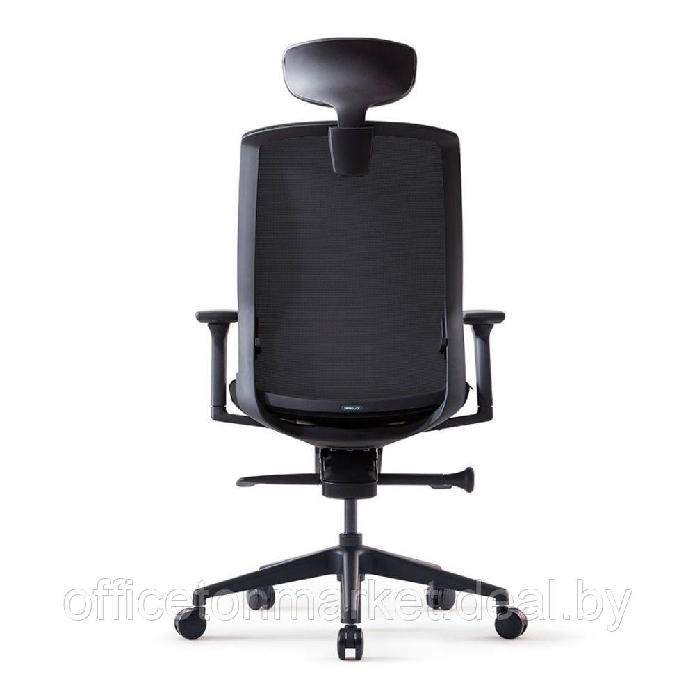 Кресло для руководителя Bestuhl "J1", сетка, ткань, пластик, черный - фото 5 - id-p165195288