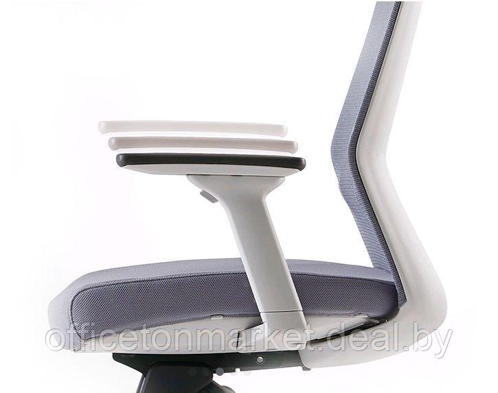 Кресло для руководителя Bestuhl "J1", сетка, ткань, пластик, серый - фото 8 - id-p165195289