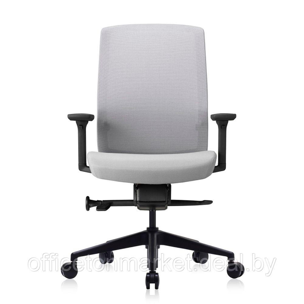 Кресло для руководителя Bestuhl "J1", сетка, ткань, пластик, серый - фото 2 - id-p165195297