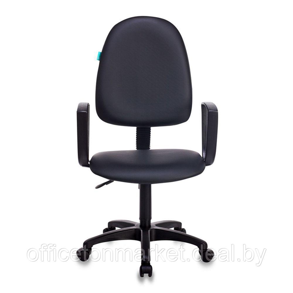 Кресло для персонала Бюрократ "Престиж+ CH-1300N/OR-16", кожзам, пластик, черный - фото 2 - id-p178283628