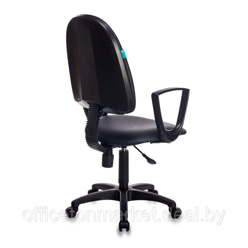 Кресло для персонала Бюрократ "Престиж+ CH-1300N/OR-16", кожзам, пластик, черный - фото 4 - id-p178283628