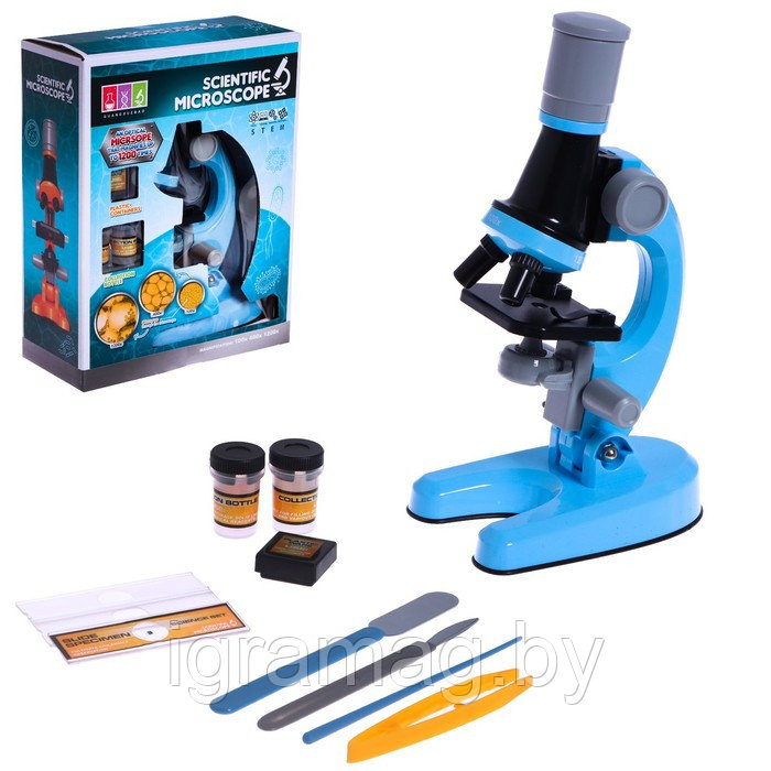 Микроскоп с насадкой для смартфона 100/400/1200 - фото 1 - id-p43183938
